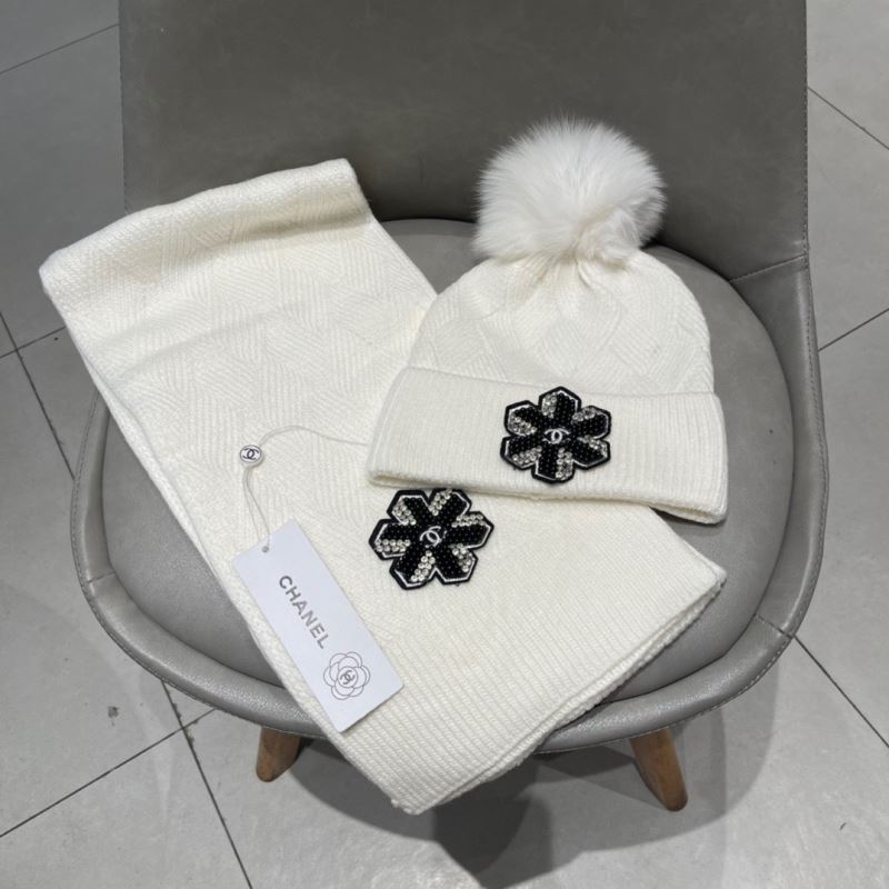 Chanel Caps Scarfs